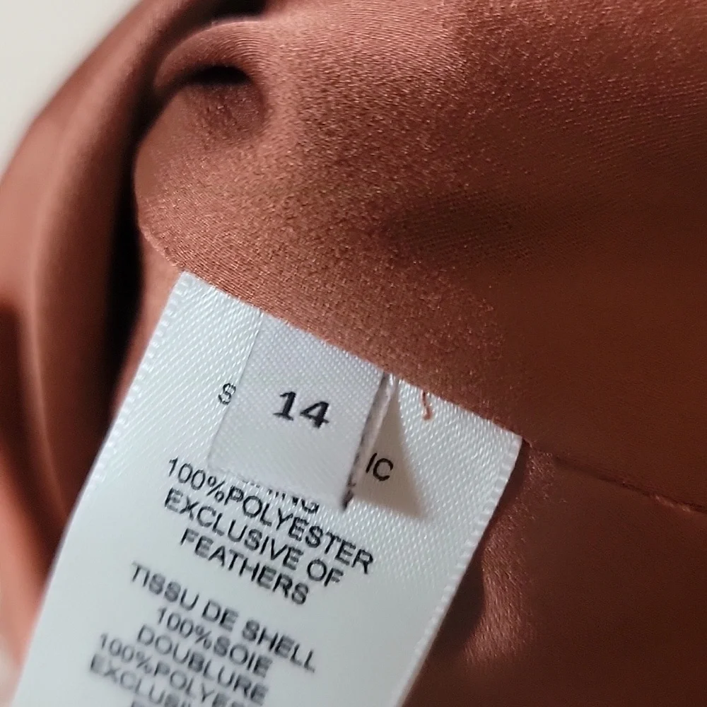 Rebecca Taylor Feather Sheath Mini Silk Dress - Picture 9 of 13